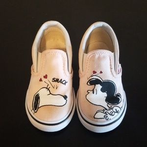 Van's X Peanuts Classic Slip-Ons